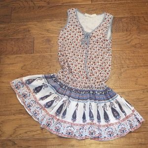 Jen's Pirate Booty bohemian floral dress/cover-up